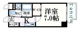 ユリシス新神戸の物件間取画像